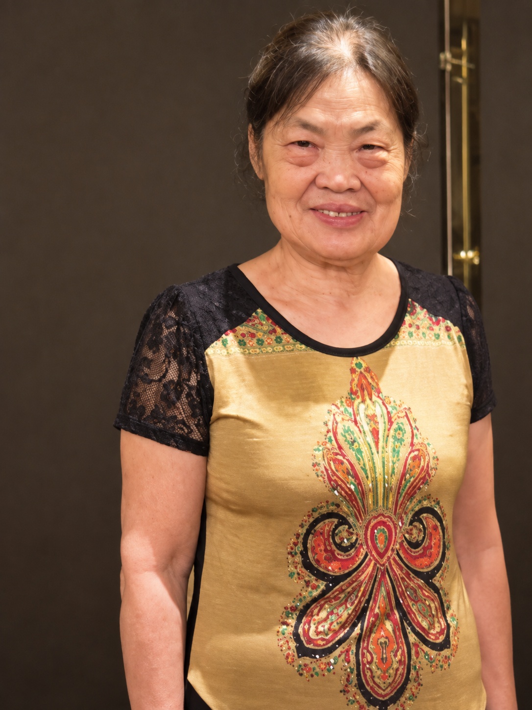 Chen Chunmei after taking enzyme.