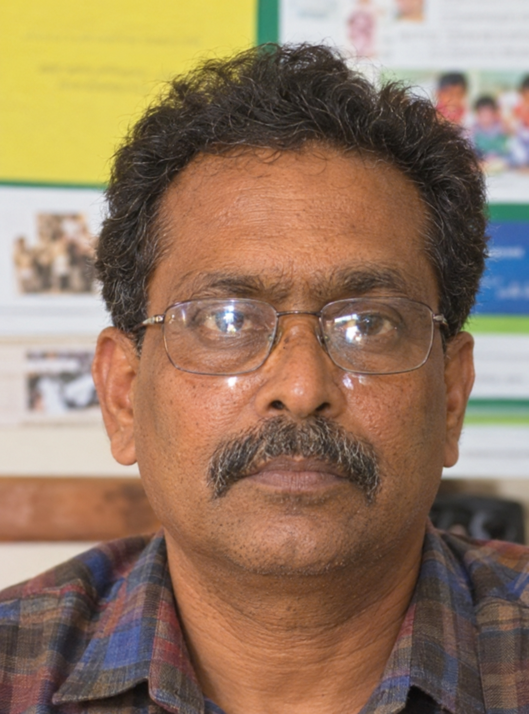 Potret Nagoor Pitchai Bin Mutalib.